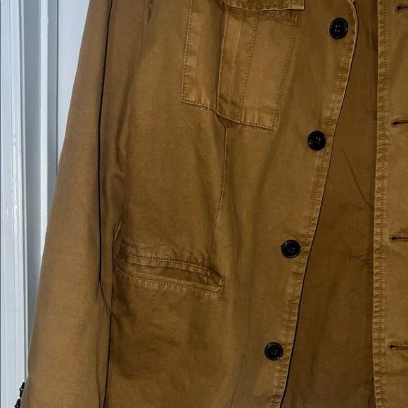 Kenneth Cole Reaction Men's Brown Military Jacket - Picture 4 of 7